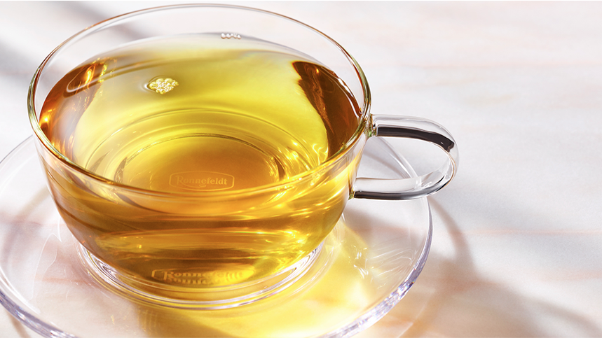 ロンネフェルト紅茶の水色の美しさ